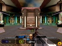 une photo d'Ã©cran de Quake 3 Arena (Dreamcast) sur Sega Dreamcast